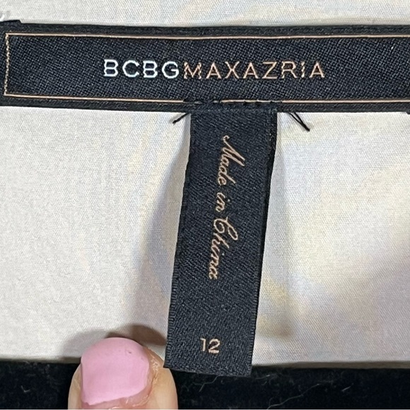 MAXAZRIA Layered Dress Rough Edges so pretty size 12 - Picture 8 of 13